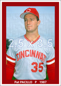 Pat Pacillo - 1987 Cincinnati Reds - choose a size & style