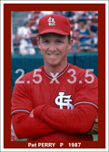Pat Perry - 1987 St. Louis Cardinals - choose a size & style
