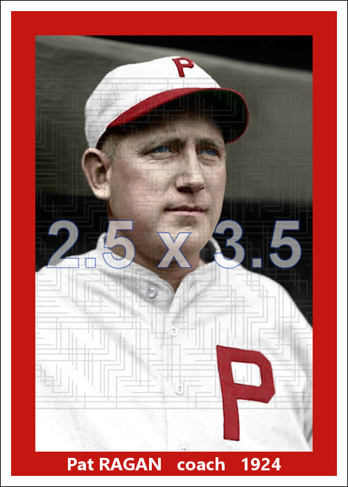 Pat Ragan - 1924 Philadelphia Phillies - choose a size & style