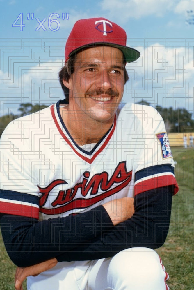 Paul Boris - 1982 Minnesota Twins - choose a size & style
