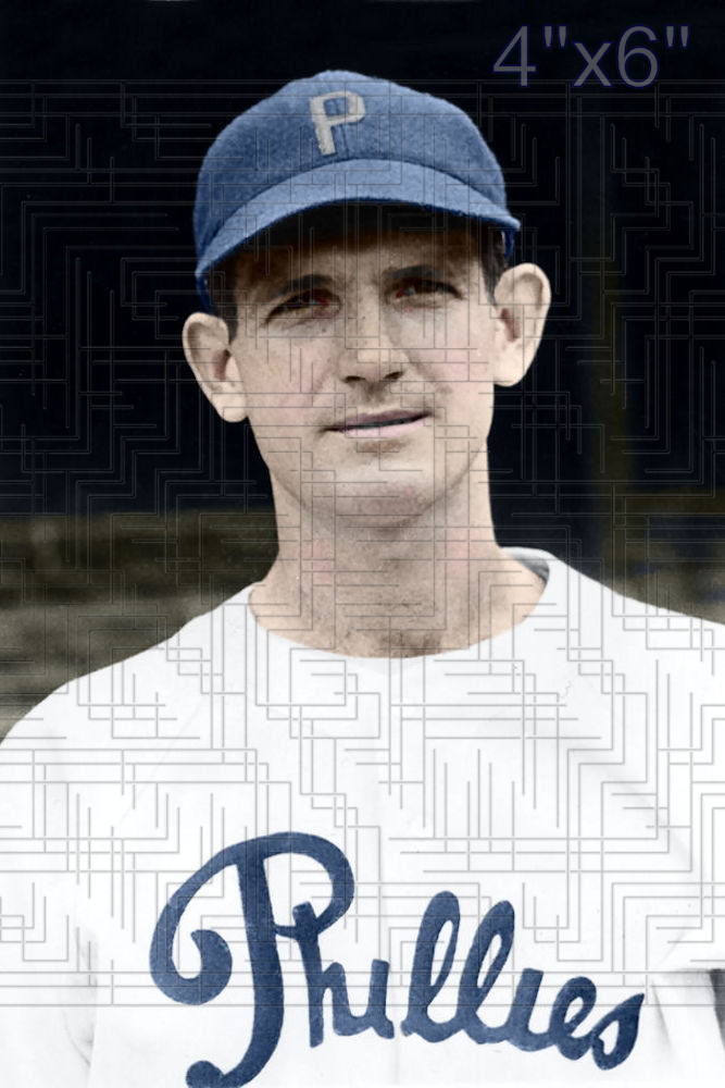 Paul Busby - 1943 Philadelphia Phillies - choose a size & style