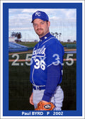 Paul Byrd - 2002 Kansas City Royals - choose a size & style