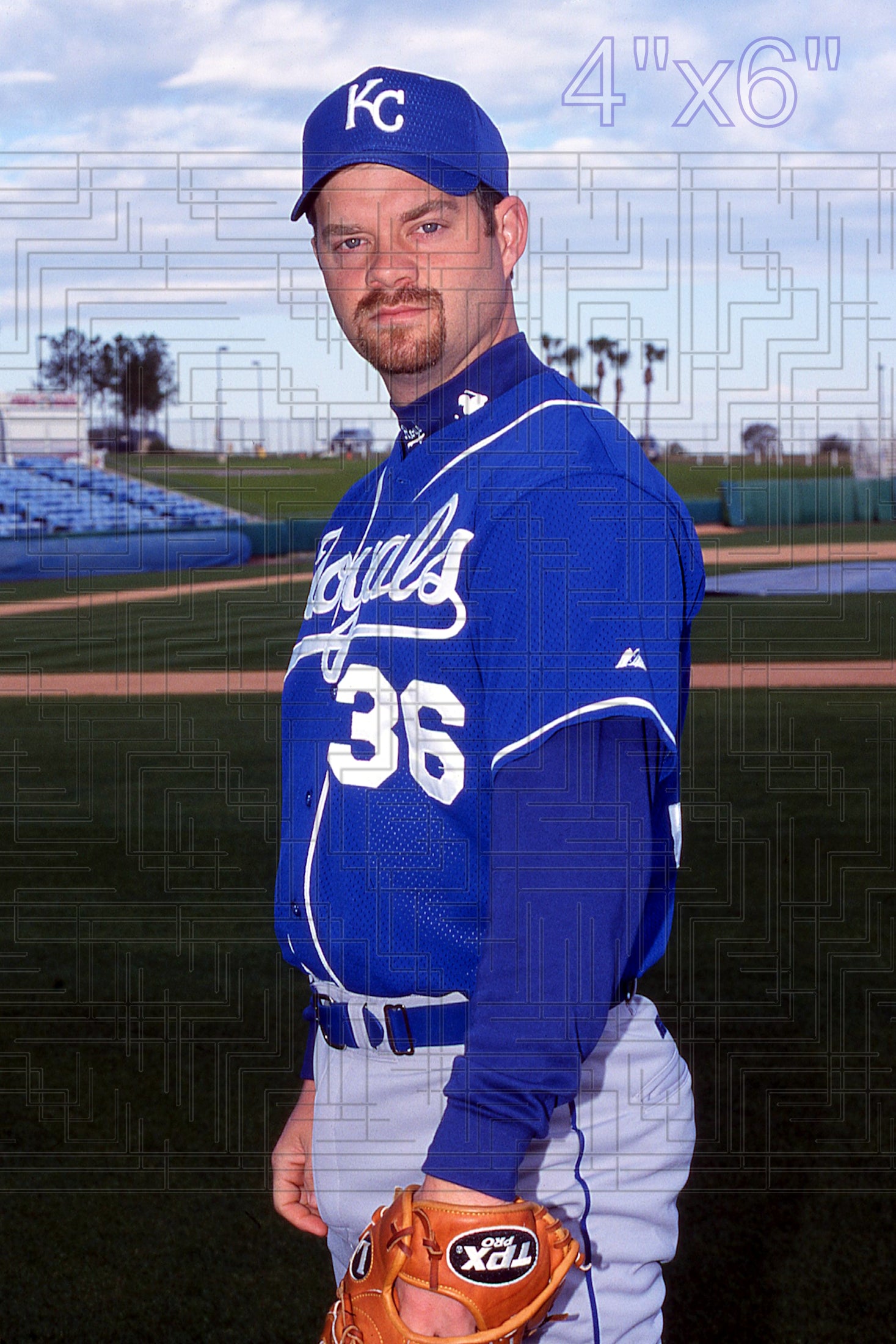 Paul Byrd - 2002 Kansas City Royals - choose a size & style
