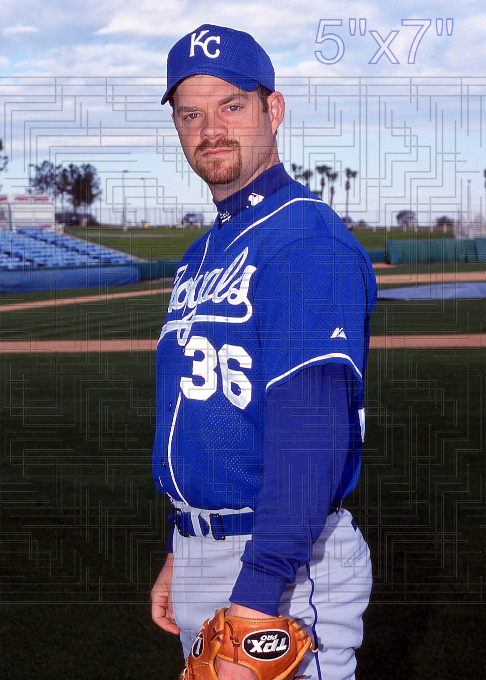Paul Byrd - 2002 Kansas City Royals - choose a size & style