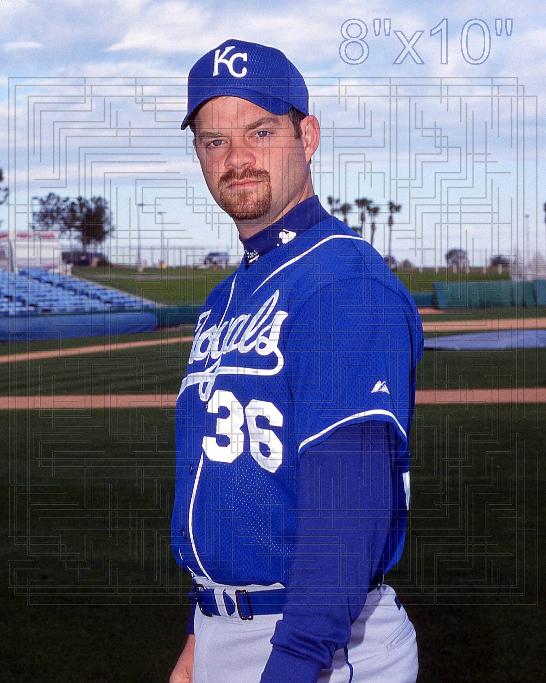 Paul Byrd - 2002 Kansas City Royals - choose a size & style
