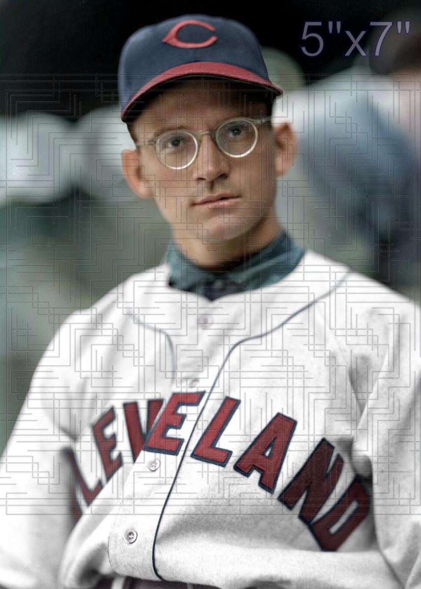 Paul Calvert - 1945 Cleveland Indians - choose a size & style