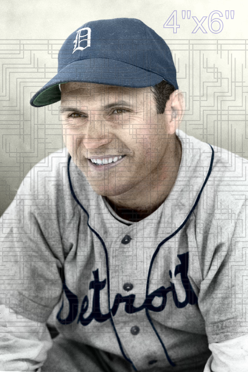 Paul Campbell - 1948-50 Detroit Tigers - choose a size & style