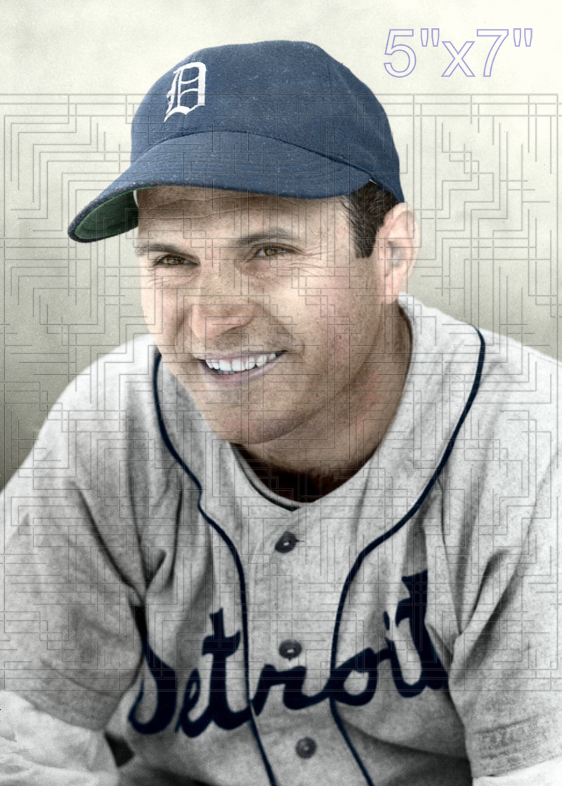 Paul Campbell - 1948-50 Detroit Tigers - choose a size & style