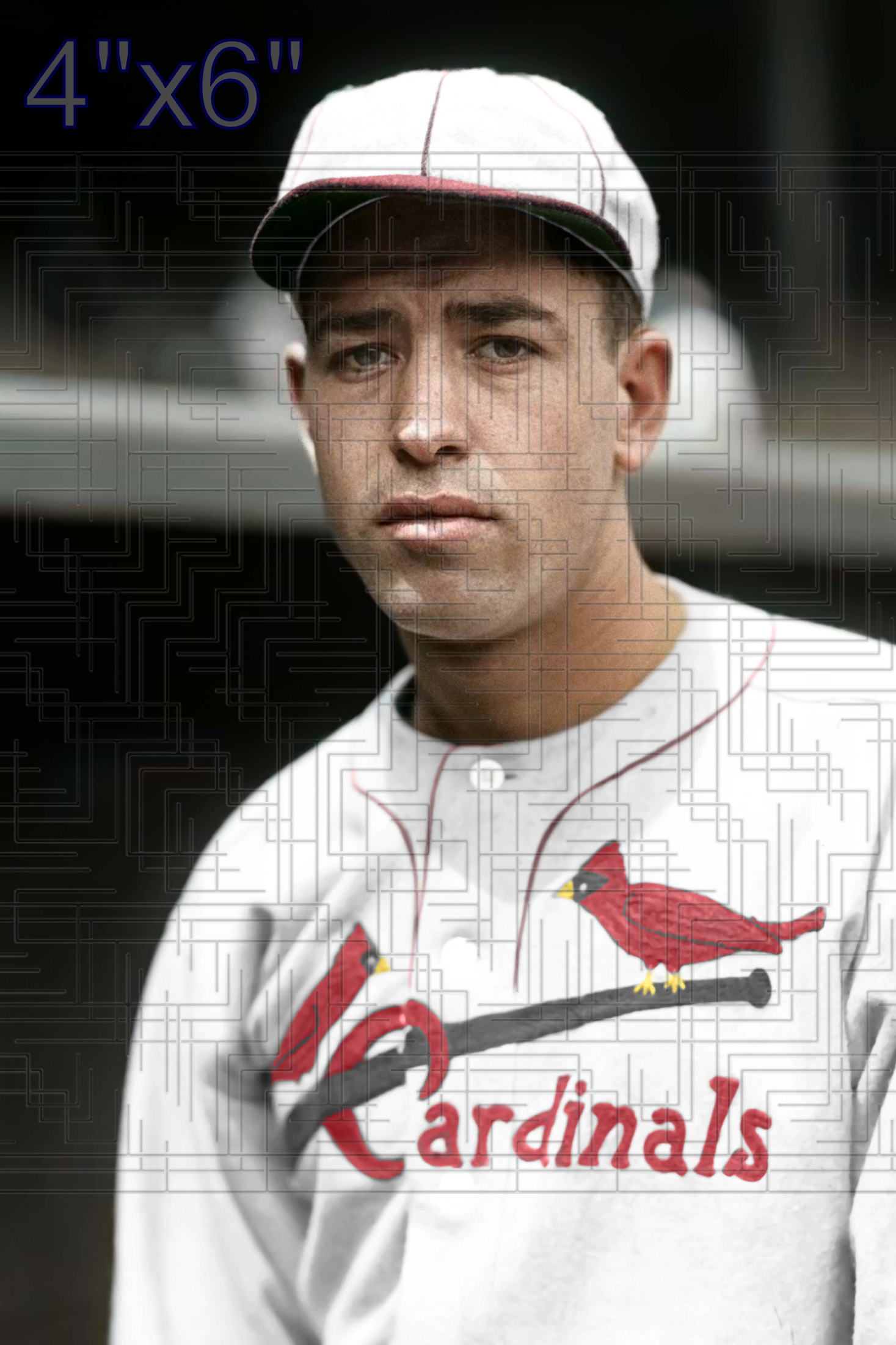Paul Dean - 1934 St. Louis Cardinals - choose a size & style