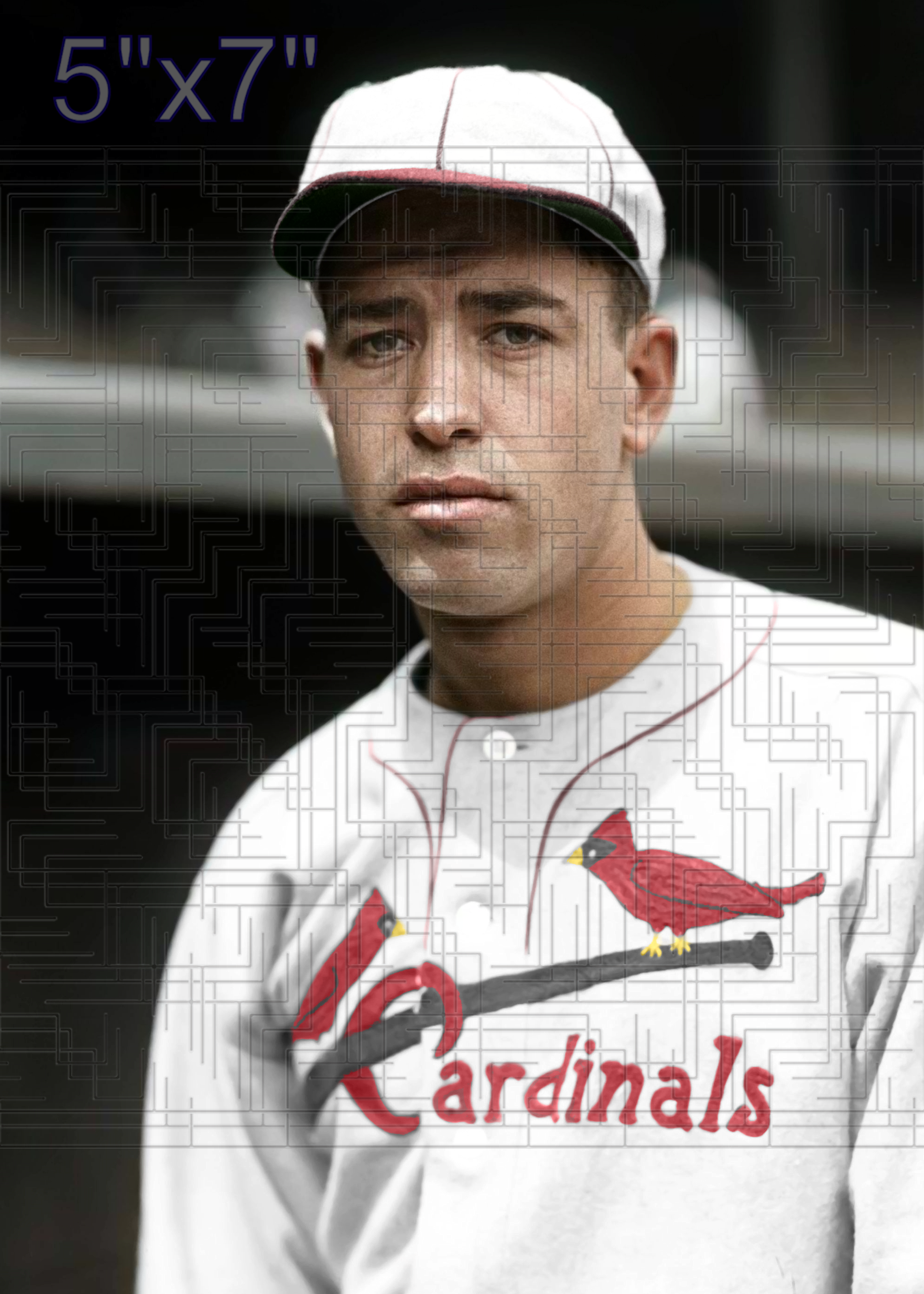 Paul Dean - 1934 St. Louis Cardinals - choose a size & style