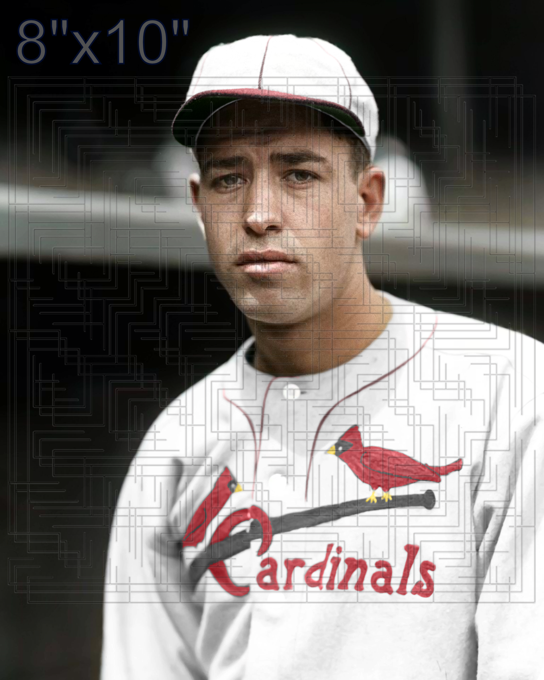 Paul Dean - 1934 St. Louis Cardinals - choose a size & style