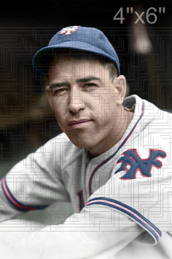 Paul Dean - 1940-41 New York Giants - choose a size & style
