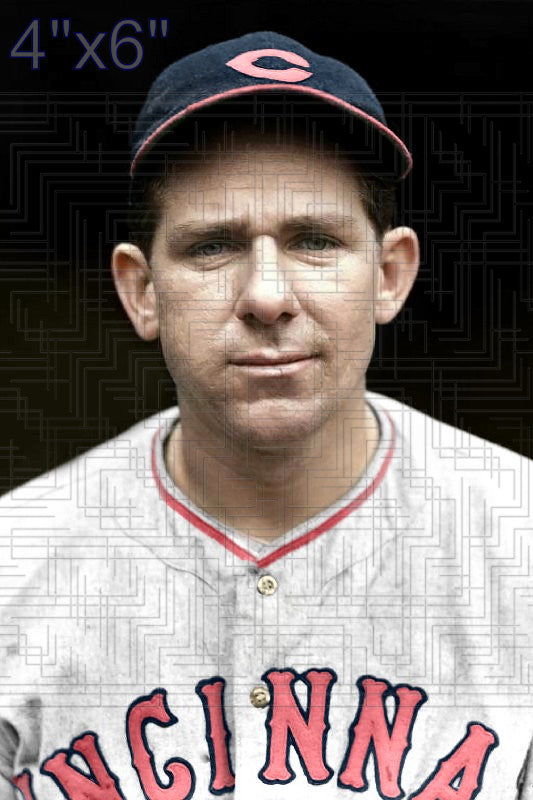 Paul Derringer - 1938 Cincinnati Reds - choose a size & style