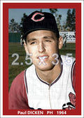 Paul Dicken - 1964 Cleveland Indians - choose a size & style