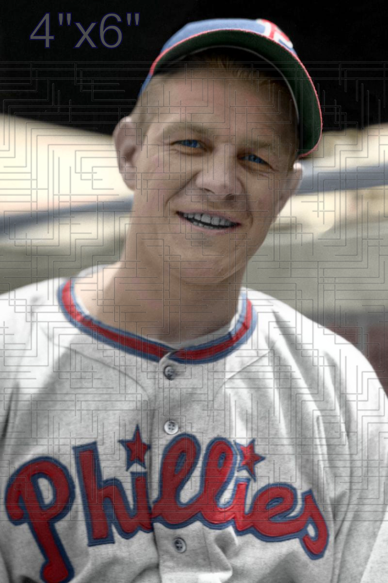 Paul Erickson - 1948 Philadelphia Phillies - choose a size & style