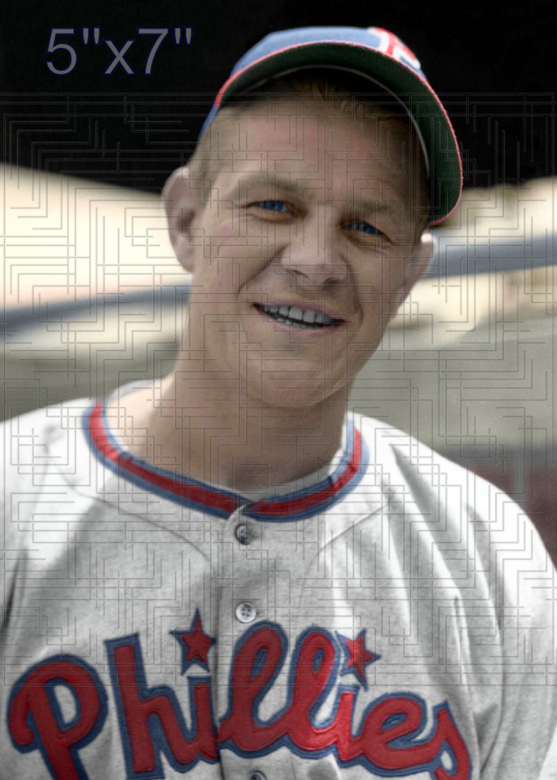 Paul Erickson - 1948 Philadelphia Phillies - choose a size & style