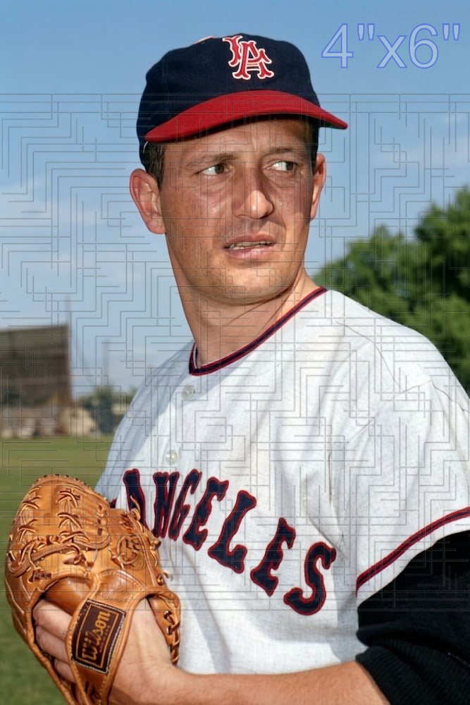 Paul Foytack - 1963 Los Angeles Angels - choose a size & style