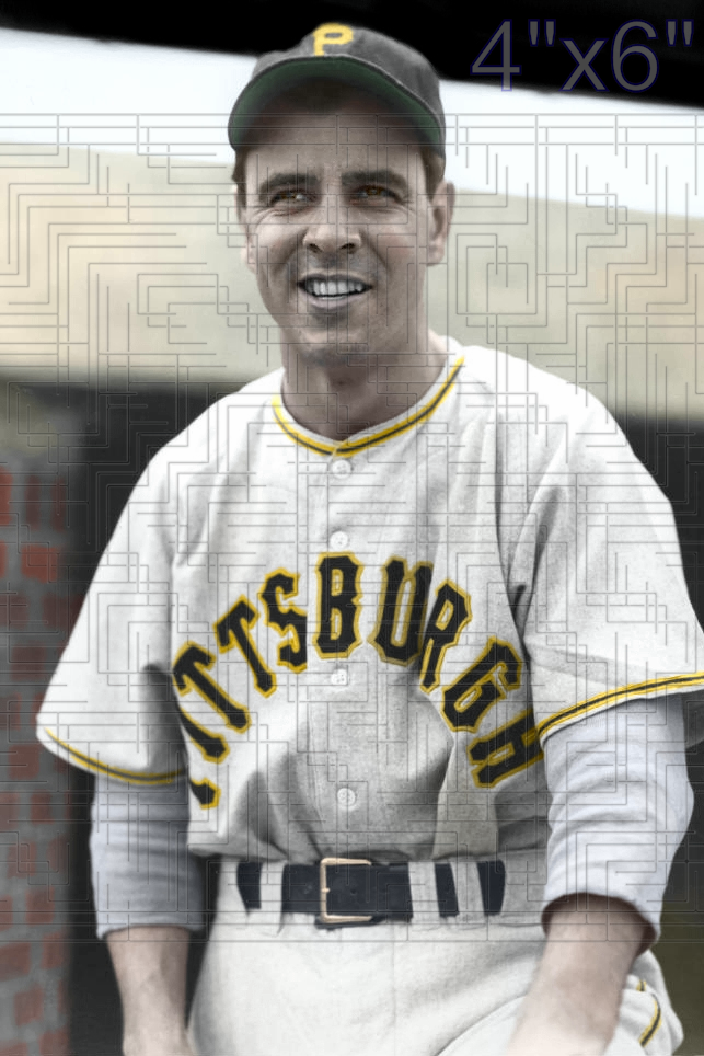 Paul LaPalme - 1951-53 Pittsburgh Pirates - choose a size & style