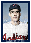 Paul Lehner - 1952 Cleveland Indians - choose a size & style