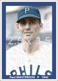 Paul Masterson - 1942 Philadelphia Phillies - choose a size & style
