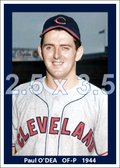 Paul O'Dea - 1944 Cleveland Indians - choose a size & style