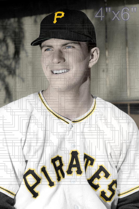 Paul Pettit - 1953 Pittsburgh Pirates - choose a size & style