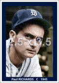 Paul Richards - 1945 Detroit Tigers - choose a size & style