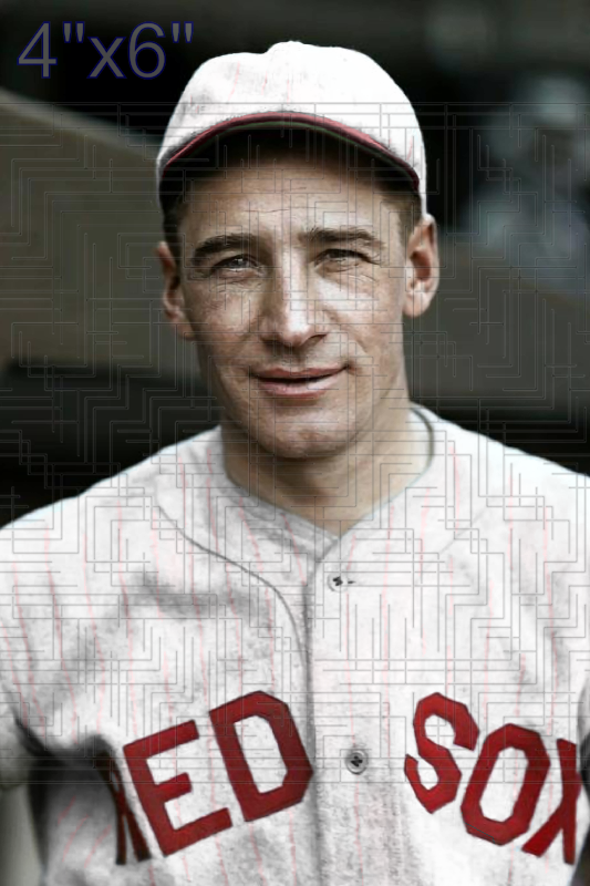 Paul Zahniser - 1925 Boston Red Sox - choose a size & style