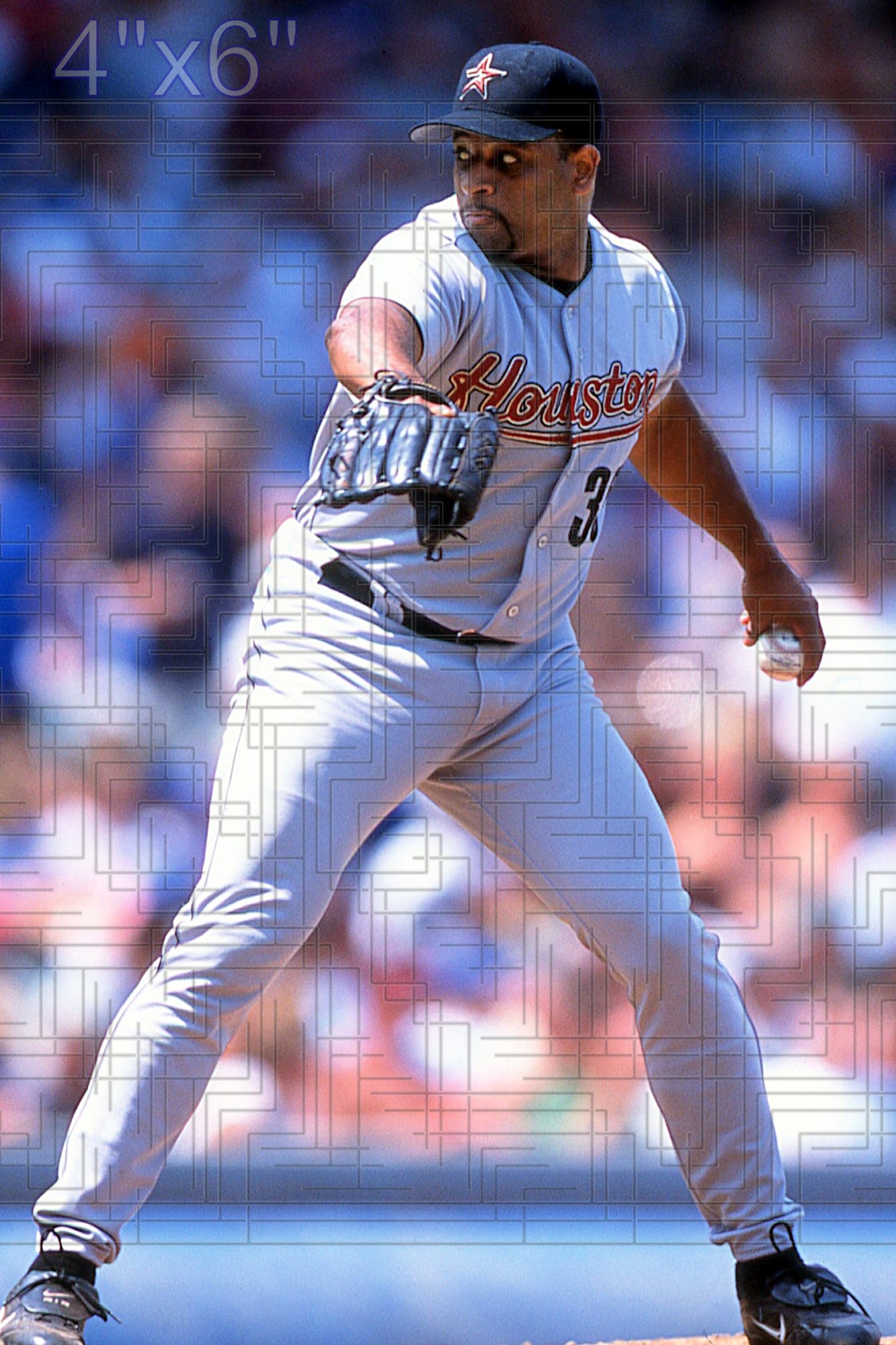 Pedro Borbon - 2002 Houston Astros - choose a size & style