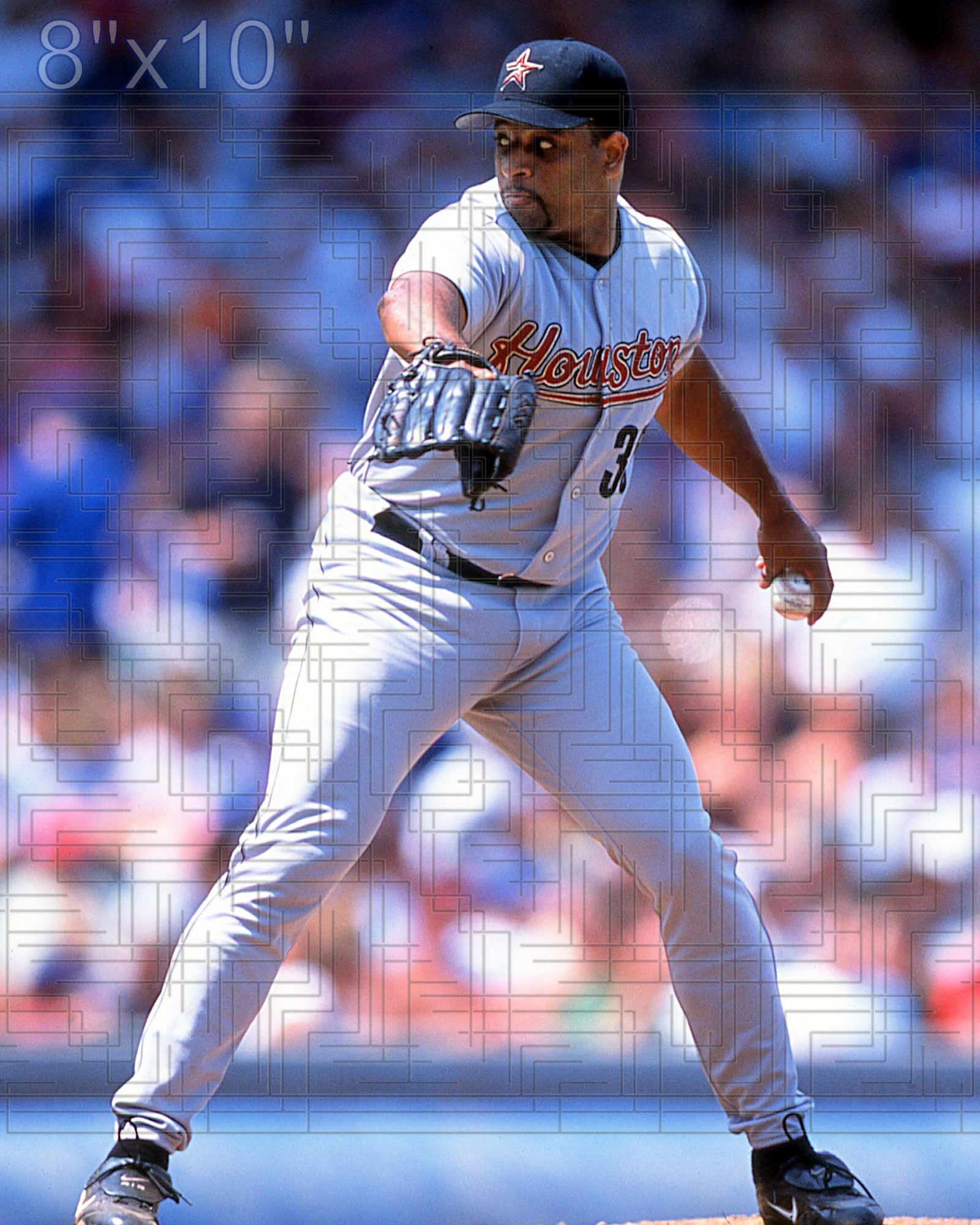 Pedro Borbon - 2002 Houston Astros - choose a size & style