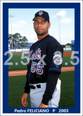 Pedro Feliciano - 2003 New York Mets - choose a size & style