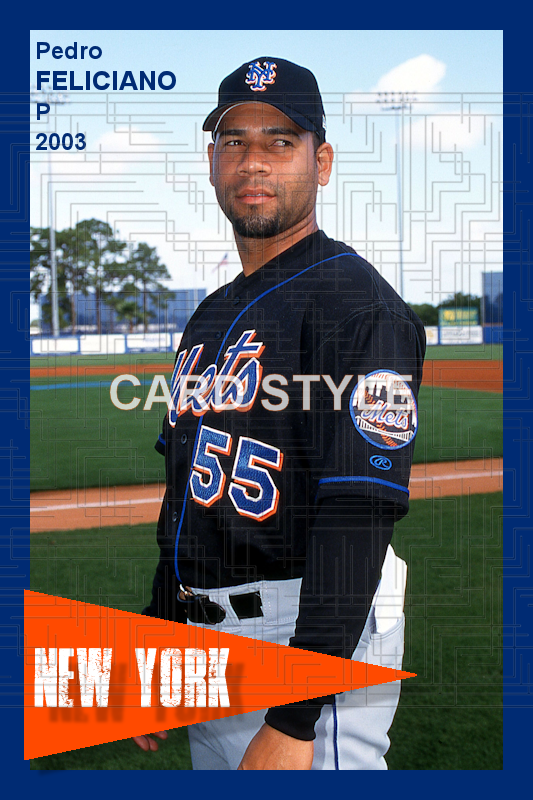 Pedro Feliciano - 2003 New York Mets - choose a size & style