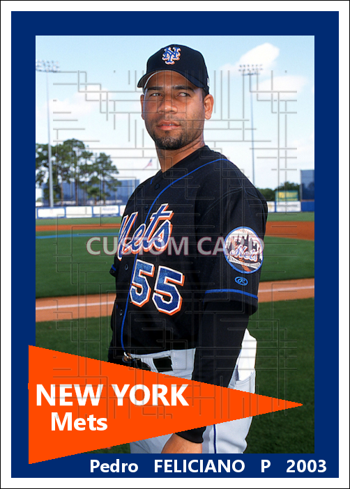 Pedro Feliciano - 2003 New York Mets - choose a size & style