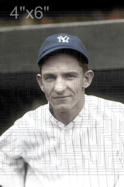 Pee-Wee Wanninger - 1925 New York Yankees - choose a size & style