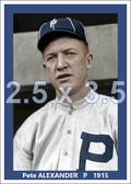 Pete Alexander - 1915 Philadelphia Phillies - choose a size & style