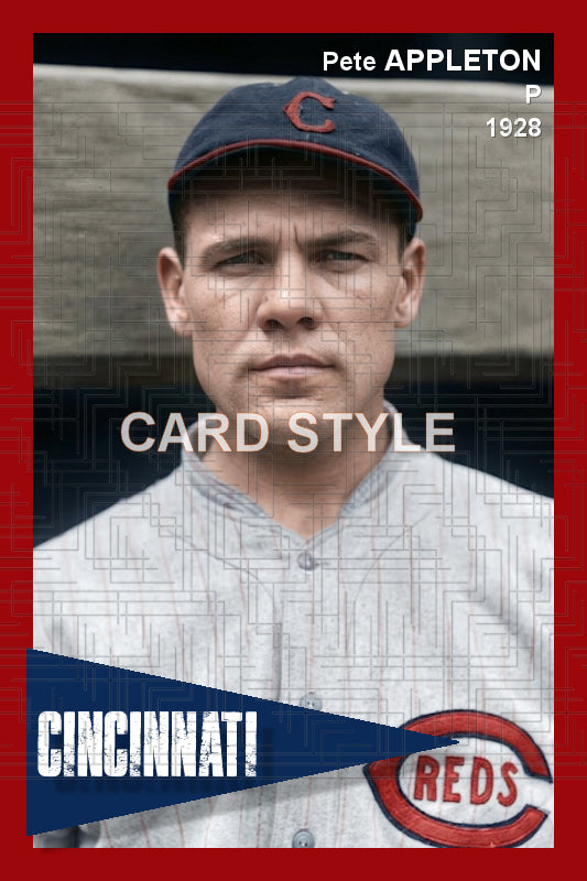 Pete Appleton - 1938 Washington Senators - choose a size & style