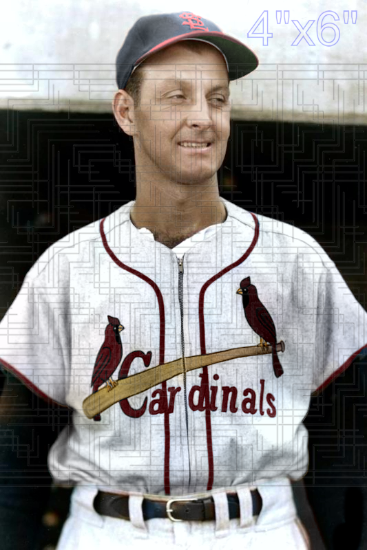 Pete Castiglione - 1953 St. Louis Cardinals - choose a size & style