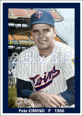 Pete Cimino - 1966 Minnesota Twins - choose a size & style