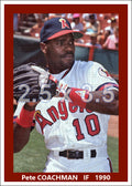 Pete Coachman - 1990 California Angels - choose a size & style