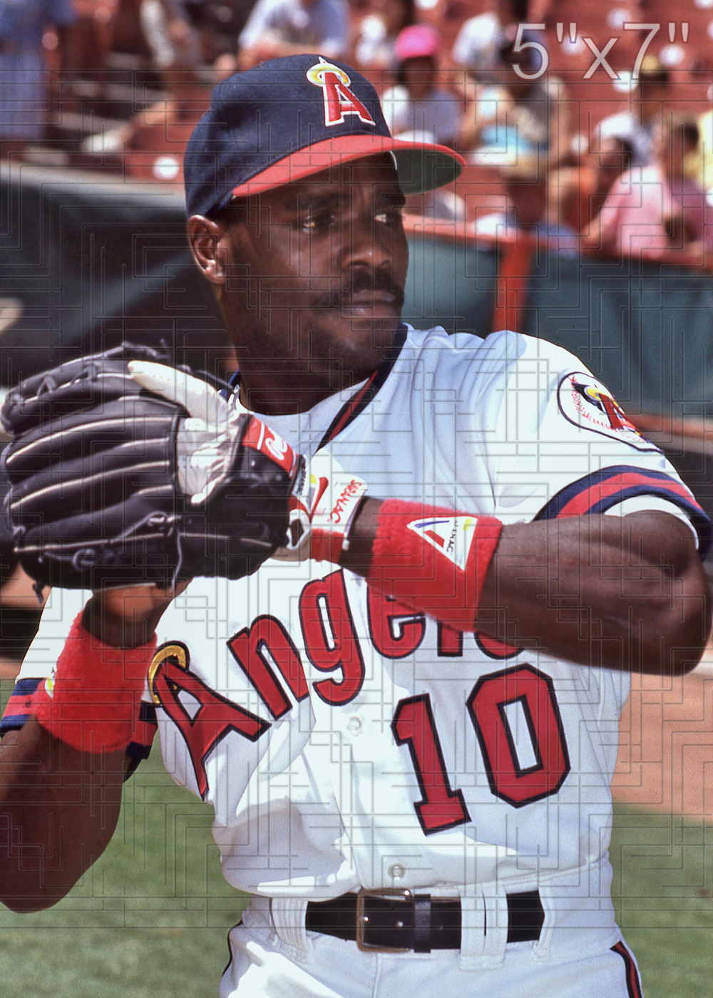 Pete Coachman - 1990 California Angels - choose a size & style