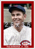 Pete Donohue - 1928 Cincinnati Reds - choose a size & style