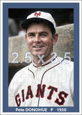 Pete Donohue - 1930 New York Giants - choose a size & style
