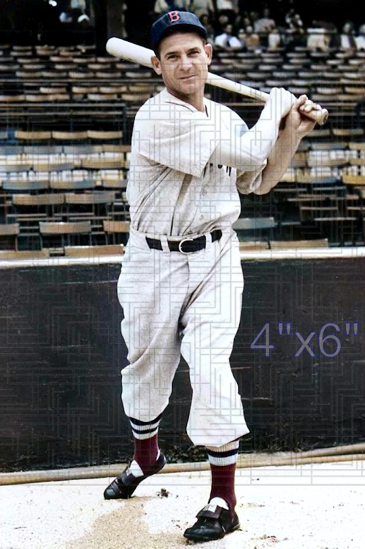 Pete Fox - 1941 Boston Red Sox - choose a size & style