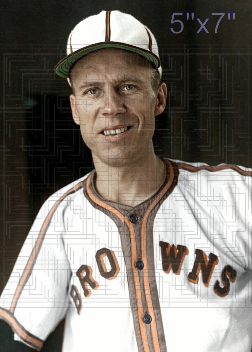 Pete Gray - 1945 St. Louis Browns - choose a size & style