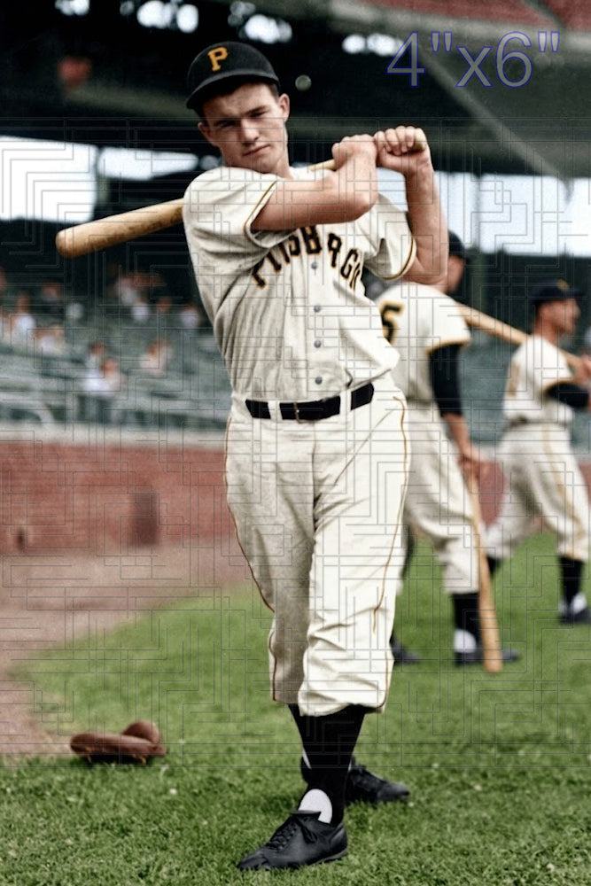 Pete Naton - 1953 Pittsburgh Pirates - choose a size & style