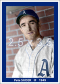 Pete Suder - 1949 Philadelphia Athletics - choose a size & style