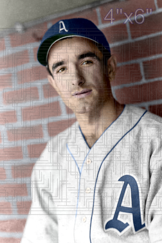 Pete Suder - 1949 Philadelphia Athletics - choose a size & style