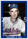 Pete Suder - 1954 Philadelphia Athletics - choose a size & style