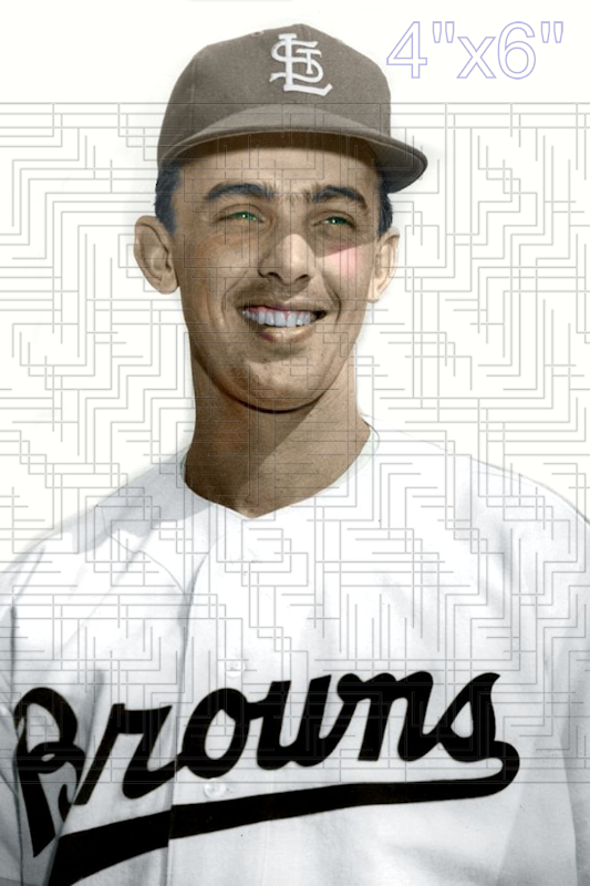 Pete Taylor - 1952 St. Louis Browns - choose a size & style