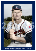 Pete Whisenant - 1952 Boston Braves - choose a size & style